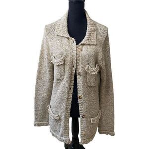 Babette Ballinger New York Cardigan Sweater Size XL